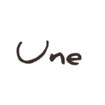 Une